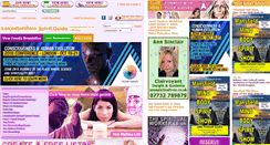 Desktop Screenshot of leicestershire.thespiritguides.co.uk
